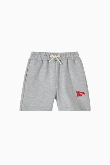 Logo Sweatshorts in Fleece