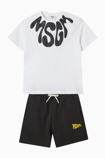 Logo T-shirt in Cotton