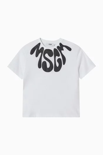 Logo T-shirt in Cotton