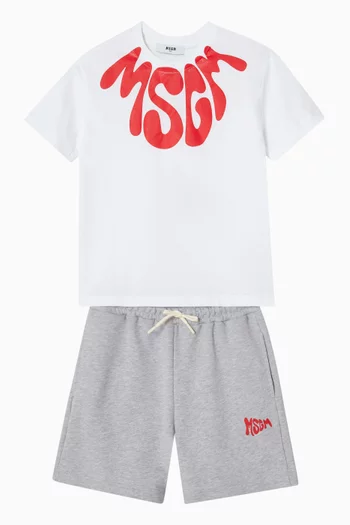 Logo T-shirt in Cotton