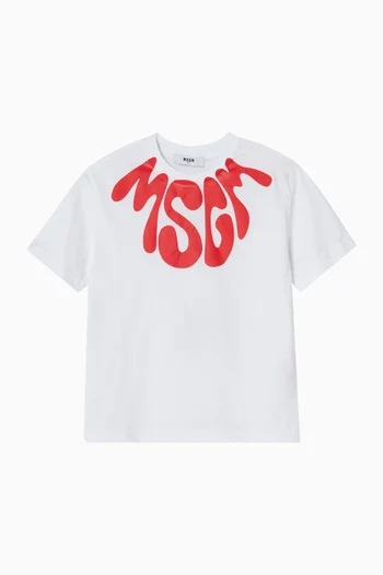 Logo T-shirt in Cotton