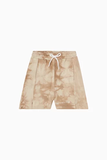 شورت رياضي بصباغة العقد والربط