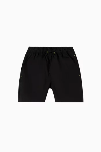 شورت رياضي بشعار الماركة قطن