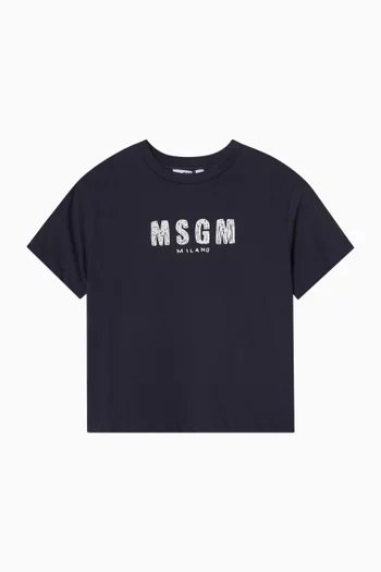 Logo T-shirt in Cotton