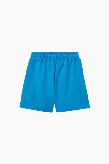 Logo Drawstring Shorts in Cotton