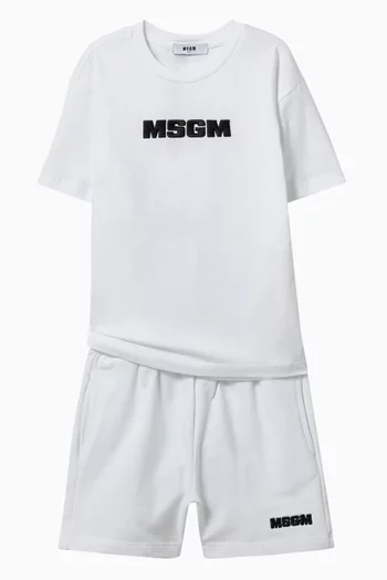 Logo-print T-shirt in Cotton