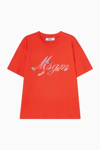 Logo T-shirt in Cotton