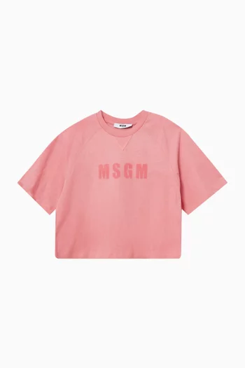 Logo T-shirt in Cotton
