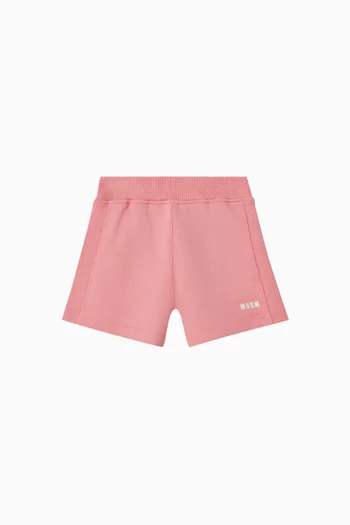 Logo Shorts in Cotton
