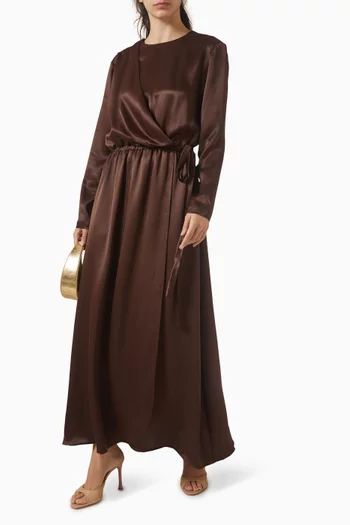 Wrap Maxi Dress