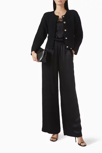 Lexi Wide-leg Pants in Silk