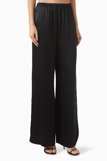 Lexi Wide-leg Pants in Silk