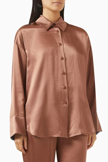 قمص بينتون حرير