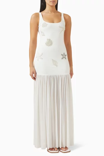 Flow Embellished Maxi Dress