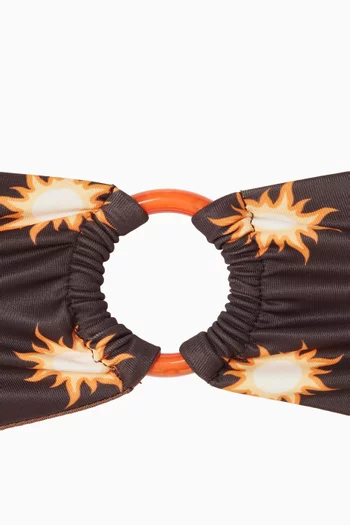 قطعة بيكيني علوية بولي بتصميم باندو