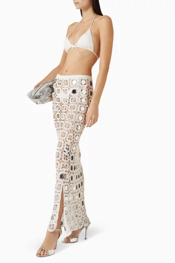 تنورة بوزيتانو كروشيه