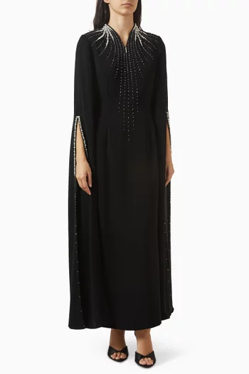 Crystal-embellished Gown