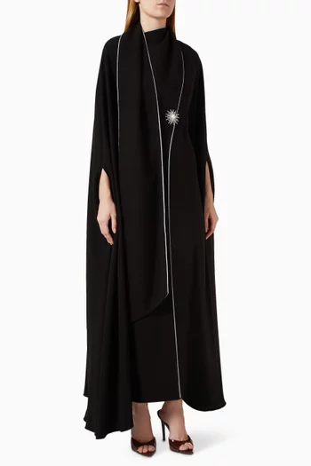 Soleil Noir Kaftan-style Abaya