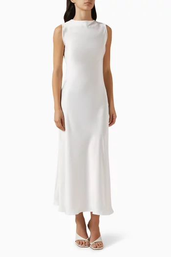 فستان ستون متوسط الطول ستان