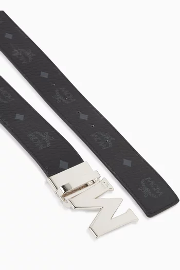 Claus M Belt in Visetos Canvas