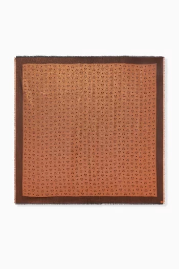 Visetos Square Scarf in Silk-twill