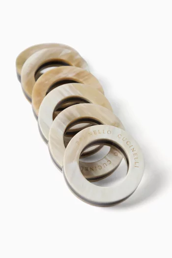 Napkin Rings, Set of 6