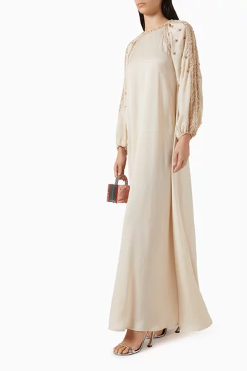 فستان يارا مطرز