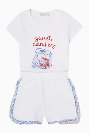 شورت بكشكش قطن