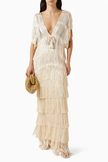 Havanna Fringed Cover-Up
