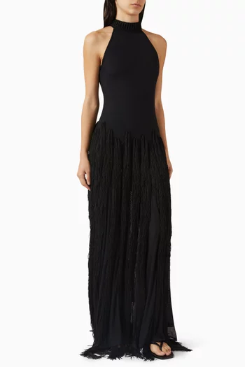 Bosque Open-back Dress