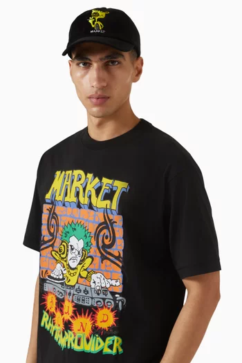 كاب داد مزين بنمر قماش قطني مخملي مضلع