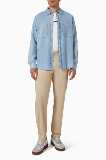 تي شيرت قطن بسلسلة