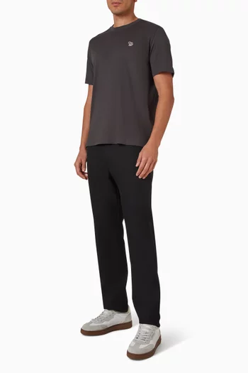 تي شيرت قطن بطبعة زيبرا