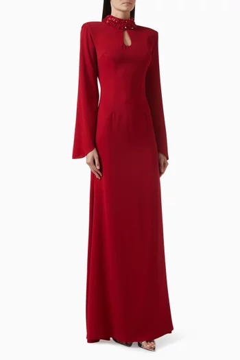 فستان بفتحات