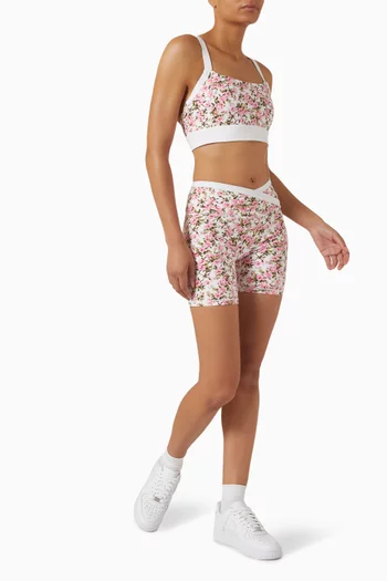 شورت لكس بالانس بتصميم متقاطع قماش فري فورم