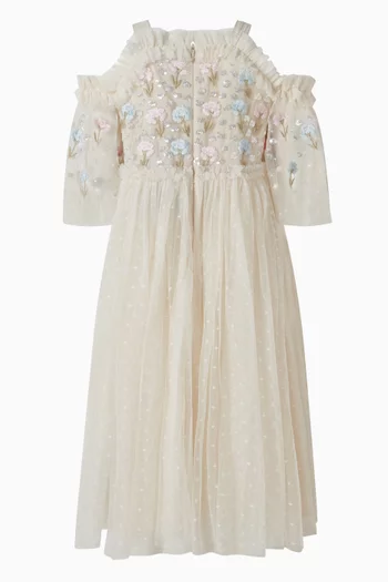 Dandelion Ditsy Off-Shoulder Dress