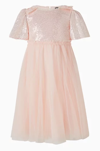 Paloma Sequin Bow Dress