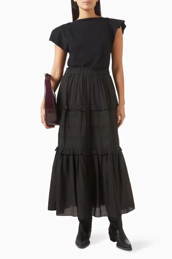 بلوزة كريستا مزيج قطن