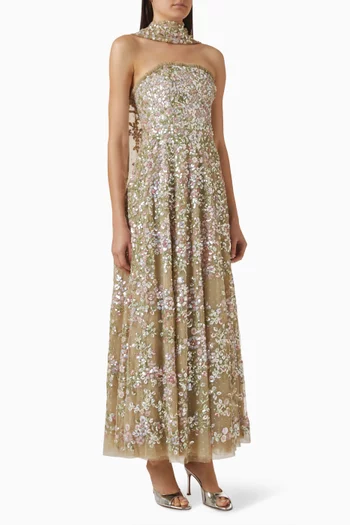 فستان دريم جارلاند بفتحة رقبة بلا حمالات