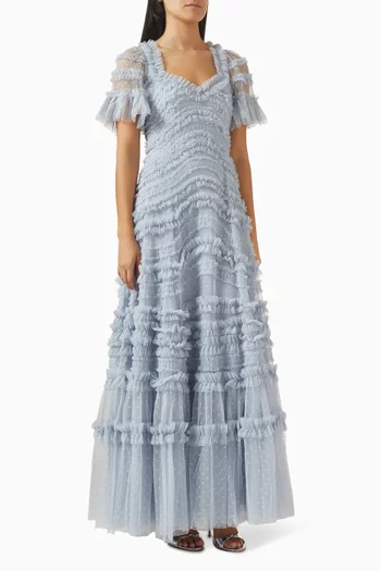Amara Ruffle Gown