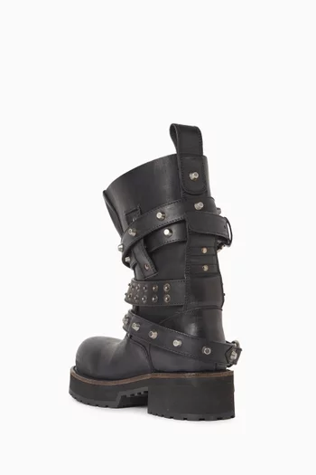 Venom City Bootie in Calfskin