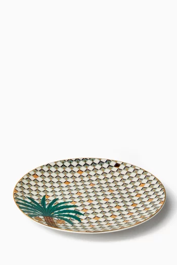 طقم أطباق حلويات صحارى روز بورسلين، 6 قطع