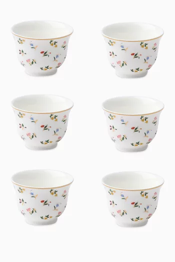 Flower Power Chaffe Cups, Set of 6