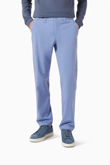 Embossed Logo Sneakers in Suede