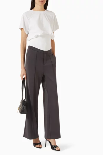 Swuity Wide-leg Pants in Scuba
