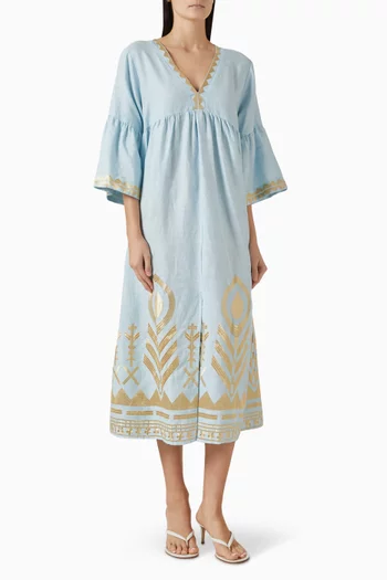 Shop Greek Archaic Kori Long Sleeved Dresses for Women Online in Qatar |  Ounass
