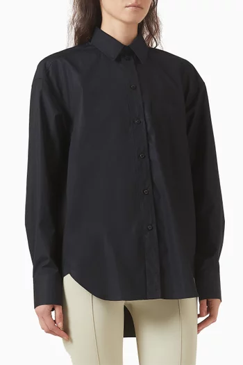 قميص بجيب قطن