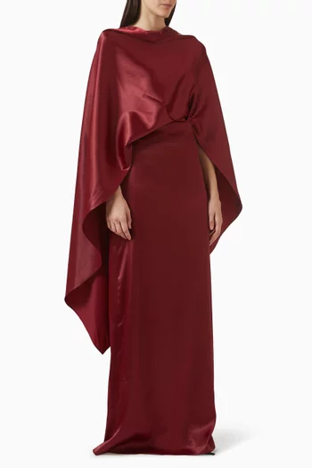 Lam Ngoc Dress in Satin