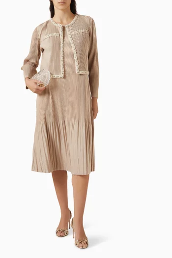 طقم جاكيت وفستان وينونا