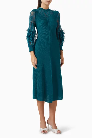 فستان ستاتشي متوسط الطول